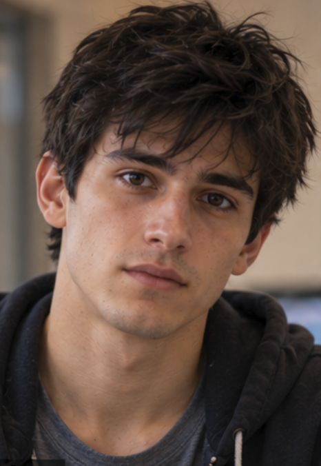 Retrato de Diego Kanter.